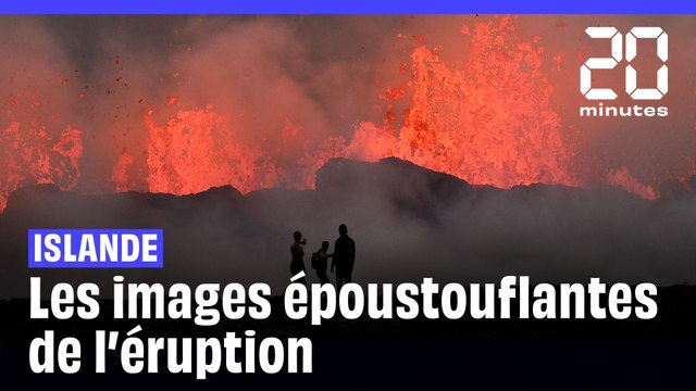 Islande : Une éruption volcanique offre un spectacle époustouflant