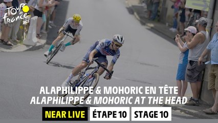 Alaphilippe & Mohoric at the head  - Stage 10 - Tour de France 2023