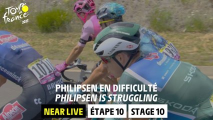 Philipsen is struggling  - Stage 10 - Tour de France 2023