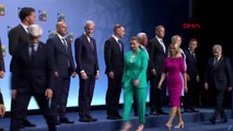 Cumhurbaşkanı Erdoğan, NATO Zirvesi'nde aile fotoğrafı çekimine katıldı