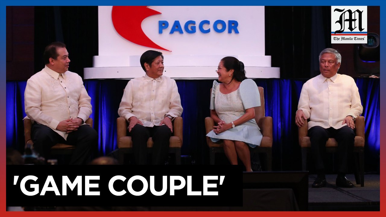 President, First lady attend 40th Pagcor anniversary