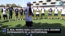 El Real Madrid suda la camiseta en el segundo entrenamiento de la pretemporada