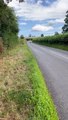 British Cycling National U23 Men’s Road Race Series descending in to Boughrood