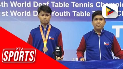 Brent Chavez, tanso sa World Deaf Youth Table Tennis Championships