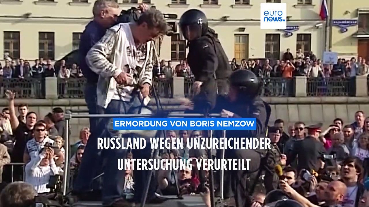 Nemzow-Mord: EU-Gerichtshof verurteilt Russland zu 20.000 Euro Entschädigung