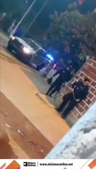 Inusual enfrentamiento a hondazos entre policías y ladrones en Corrientes