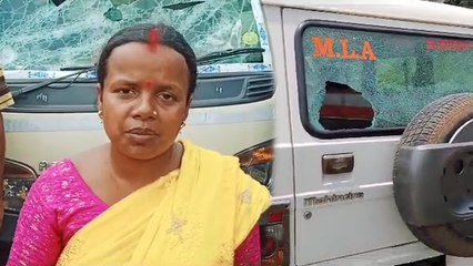 বিজেপি বিধায়কের গাড়ির উপর চড়াও তৃণমূল! ভাঙচুর