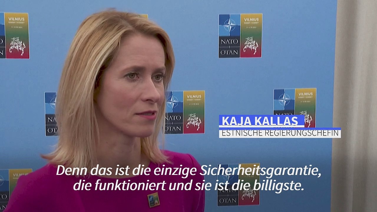 Estlands Regierungschefin: Nur Ukraine hat Erfahrung im Kampf gegen Russland