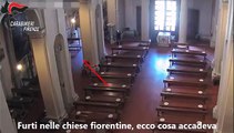 Furti nelle chiese fiorentine, ecco come agivano i ladri