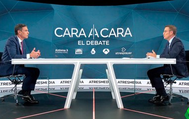 Lo mejor del debate: el repaso de Feijóo a un Sánchez descolocado