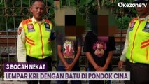 3 Bocah Nekat Lempar KRL dengan Batu di Pondok Cina, Mengaku Hanya Iseng