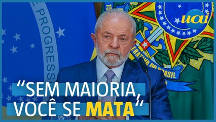 "Sem maioria, você se mata"; Lula sobre a Reforma Tributária