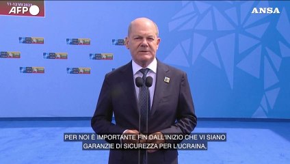 Ucraina, Scholz: "Le garanzie di sicurezza le dara' il G7"