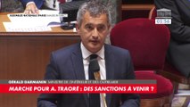 Gérald Darmanin : «Je crois que les Français dans leur ensemble ont été choqués de voir des parlementaire en écharpe défiler au son de ‘Tout le monde déteste la police’»