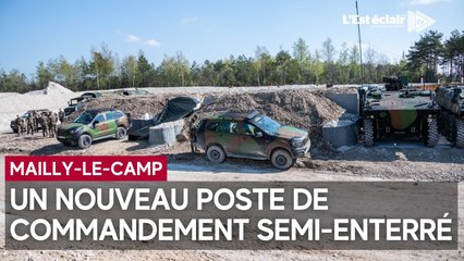 Les militaires s’entraînent aussi sous terre