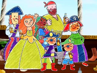 Pinky Dinky Doo T1 - E04 Tyler y los Piratas / Los Dinosaurios Desaparecidos