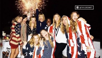 See Taylor Swift's July 4 Party Pics With Selena Gomez, HAIM & More! _ E! News