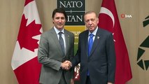 Le président Erdoğan a rencontré le premier ministre canadien Trudeau