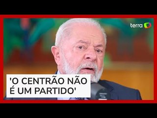 Lula diz que 'não negocia com o centrão, mas com partidos' ao falar sobre reforma tributária