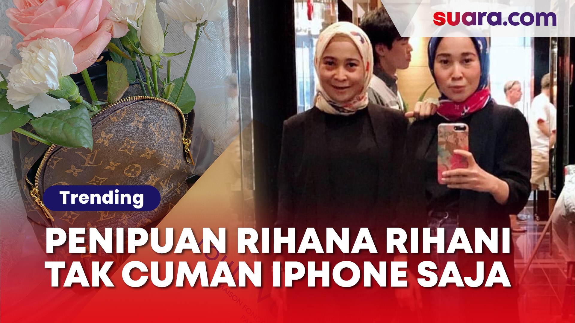 ⁣Kejahatan Si Kembar Rihana Rihani: Tak Cuma Penipuan iPhone, Tapi Juga Tas Hermes-LV