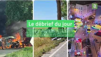 Le débrief d'actu du mardi 11 juillet 2023