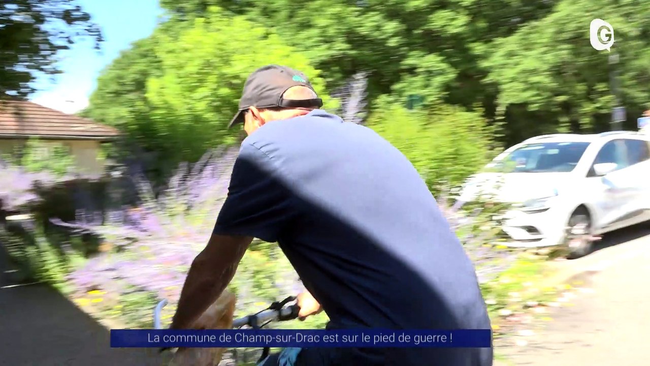 Reportage - La commune de Champ-sur-Drac est sur le pied de guerre !
