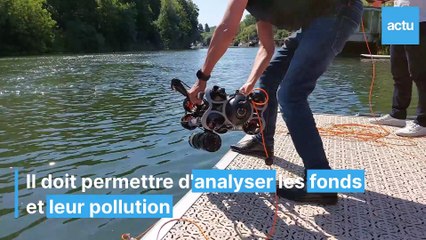 Pollution de la Seine dans les Yvelines : un drone sous-marin à la rescousse