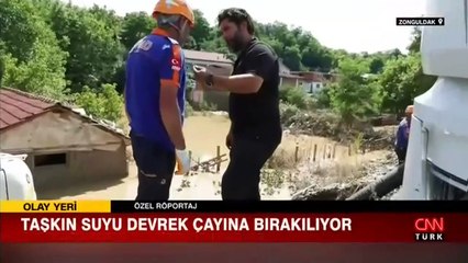 AFAD Başkanı Zonguldak'taki son durumu CNN TÜRK'e anlattı