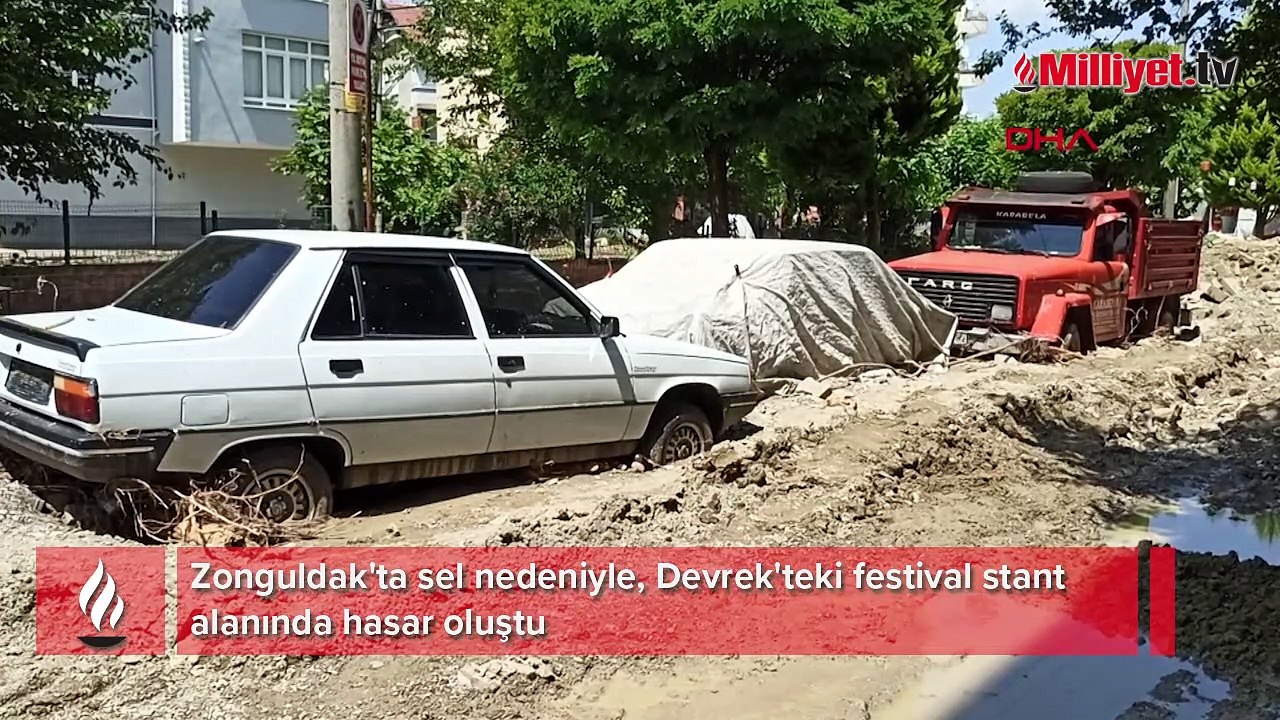 Selin vurduğu Devrek'te temizlik ve hasar tespiti başladı