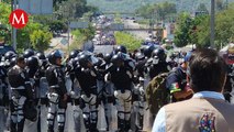 Manifestantes bloquean nuevamente la Autopista del Sol en Guerrero