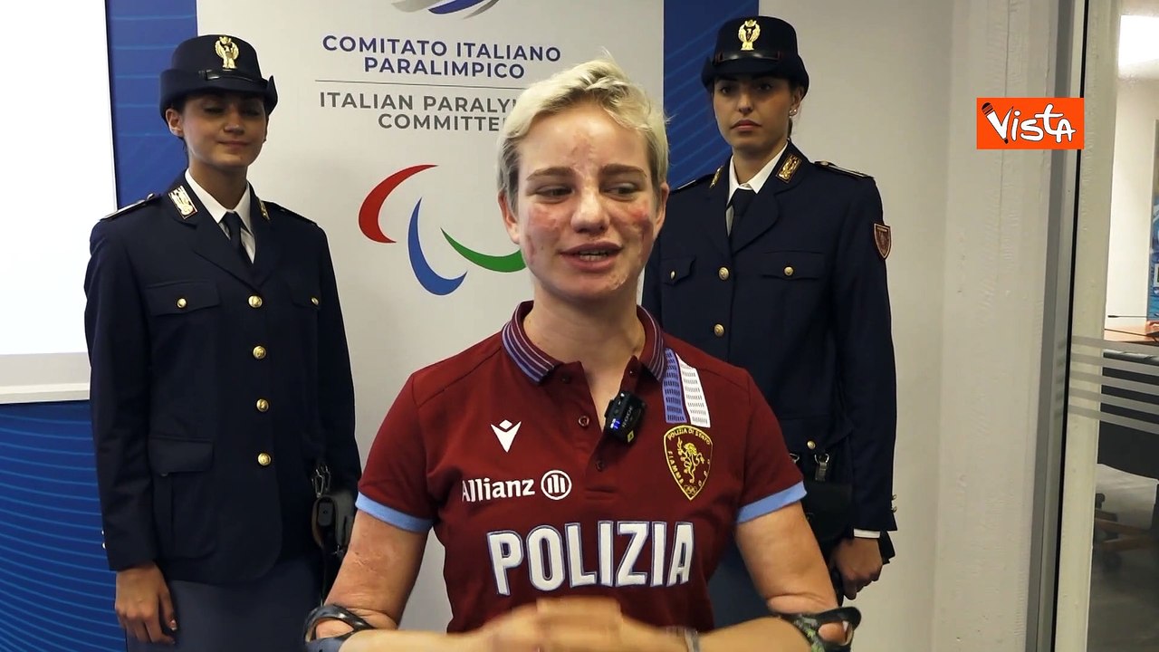 Bebe Vio: Felicissima di essere ufficialmente una poliziotta