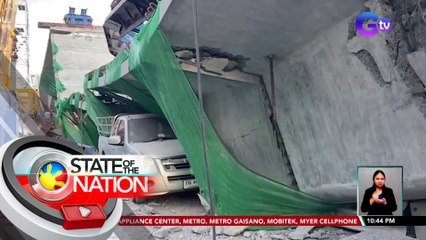 2 patay nang bumigay ang ginagawang flyover; 'di bababa sa 15, sugatan | SONA