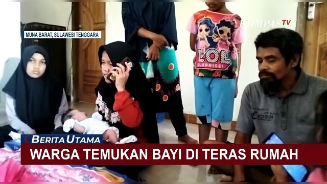Warga Muna Barat Dikagetkan dengan Temuan Bayi Terbungkus Sarung di Depan Rumah!