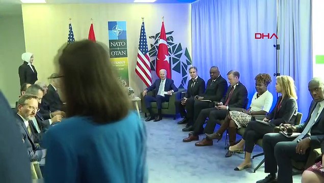 Cumhurbaşkanı Erdoğan, ABD Başkanı Biden görüşmesi başladı