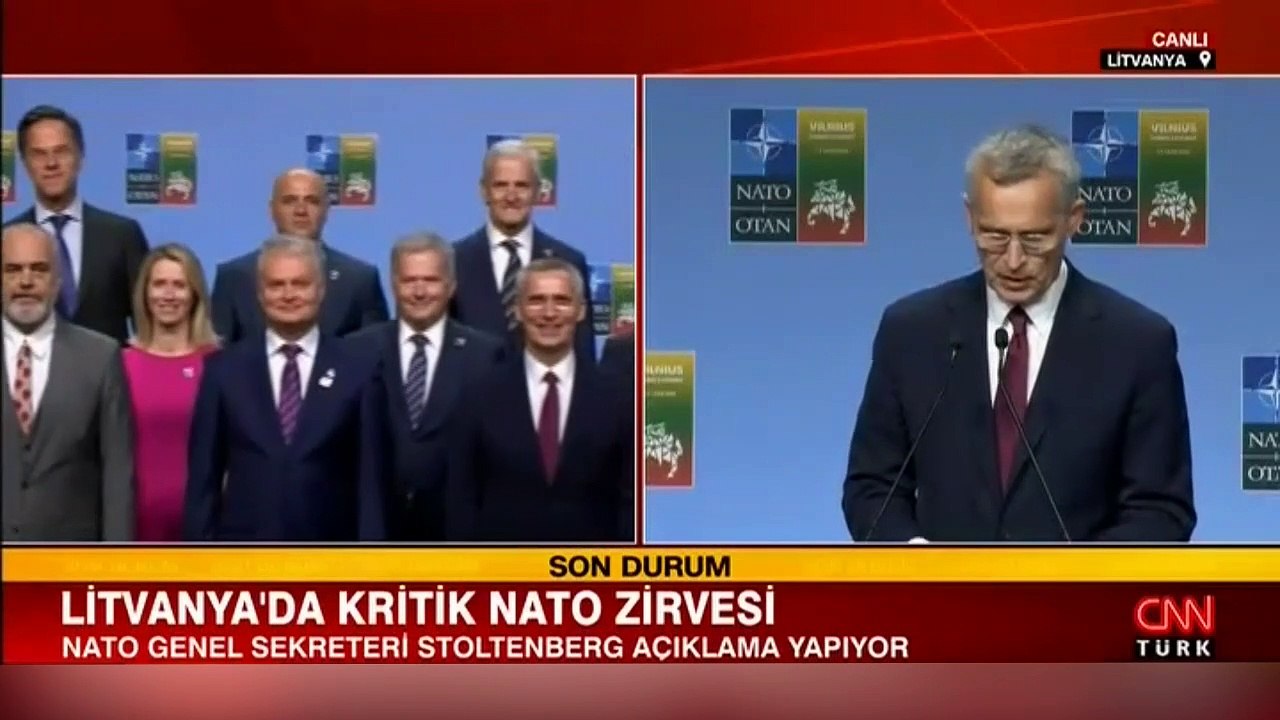 Stoltenberg: Ukrayna'yı NATO'ya yakınlaştıracağız