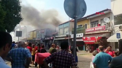 9 bâtiments sont devenus inutilisables suite à l'incendie du four à pain de Muğla