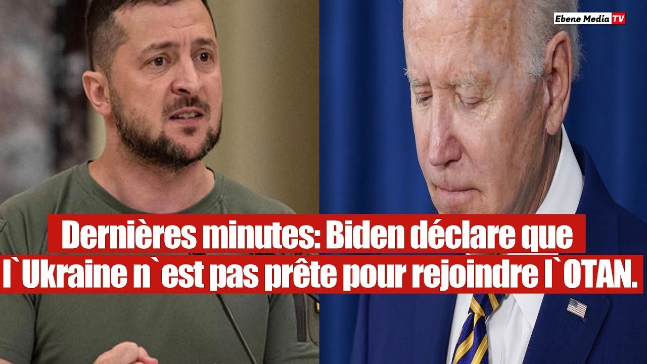 Sommet de l'OTAN à Vilnius : Biden livre L`Ukraine à la Russie.