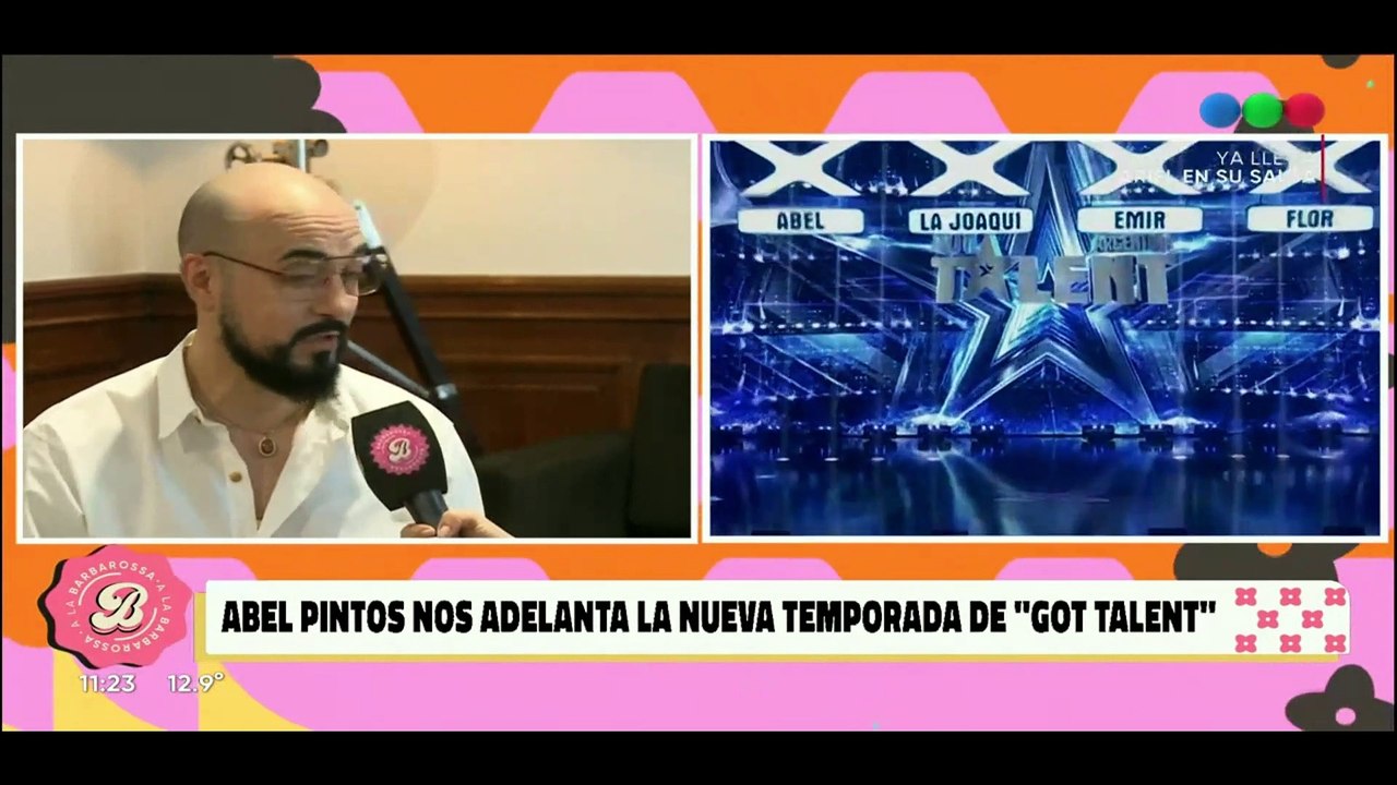Abel Pintos, sobre Got Talent