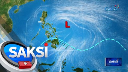 Trough ng LPA, ITCZ at thunderstorms, magpapaulan sa ilang bahagi ng bansa — PAGASA | Saksi