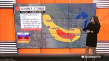 Severe weather to once again target central US