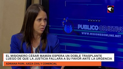 El misionero César Mamán espera un doble trasplante luego de que la justicia fallara a su favor ante la urgencia