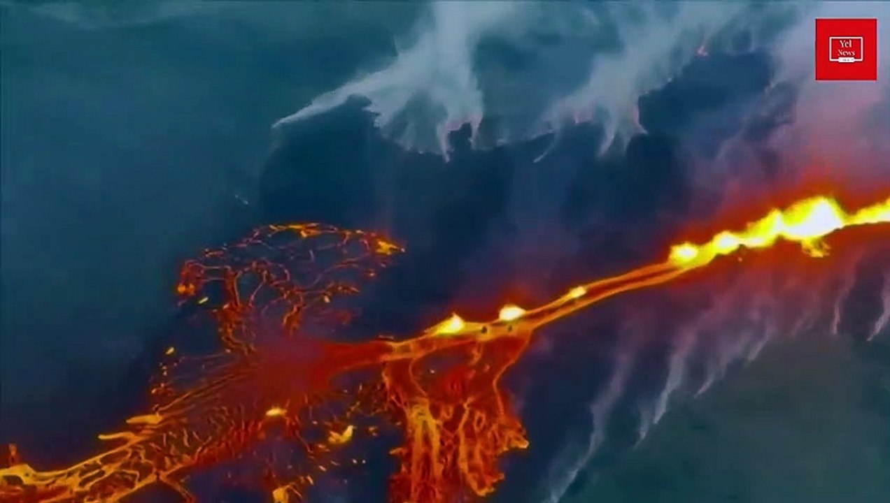 After weeks of earthquakes, Iceland's volcano erupts