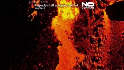 Islandia | Entra en erupción un volcán y las autoridades crean un perímetro de seguridad