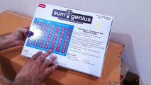 Unboxing and Review of Funskool Games - Sum Genius, Educational Game for Children, Maths