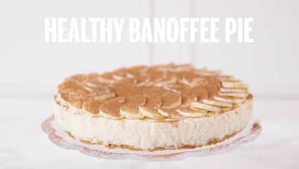 Healthy Banoffee Pie I Recipes