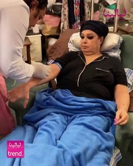 فيفي عبده تستغيث بعد تعرضها لوعكة صحية شديدة " عليك خلاص الحق يا رب"