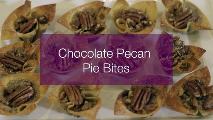 Pecan Pie Bites for the Win!