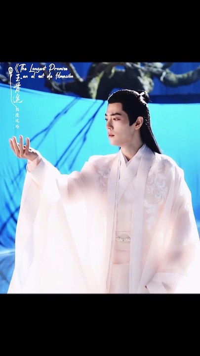 [SUB ESPAÑOL] 230710 The Longest Promise douyin update | Detrás de escenas con Xiao Zhan
