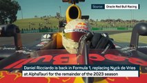 Ricciardo replaces De Vries at AlphaTauri