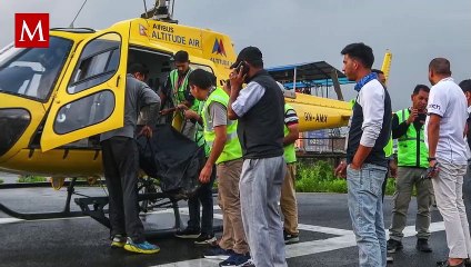 Las víctimas de accidente aéreo en el monte Everest